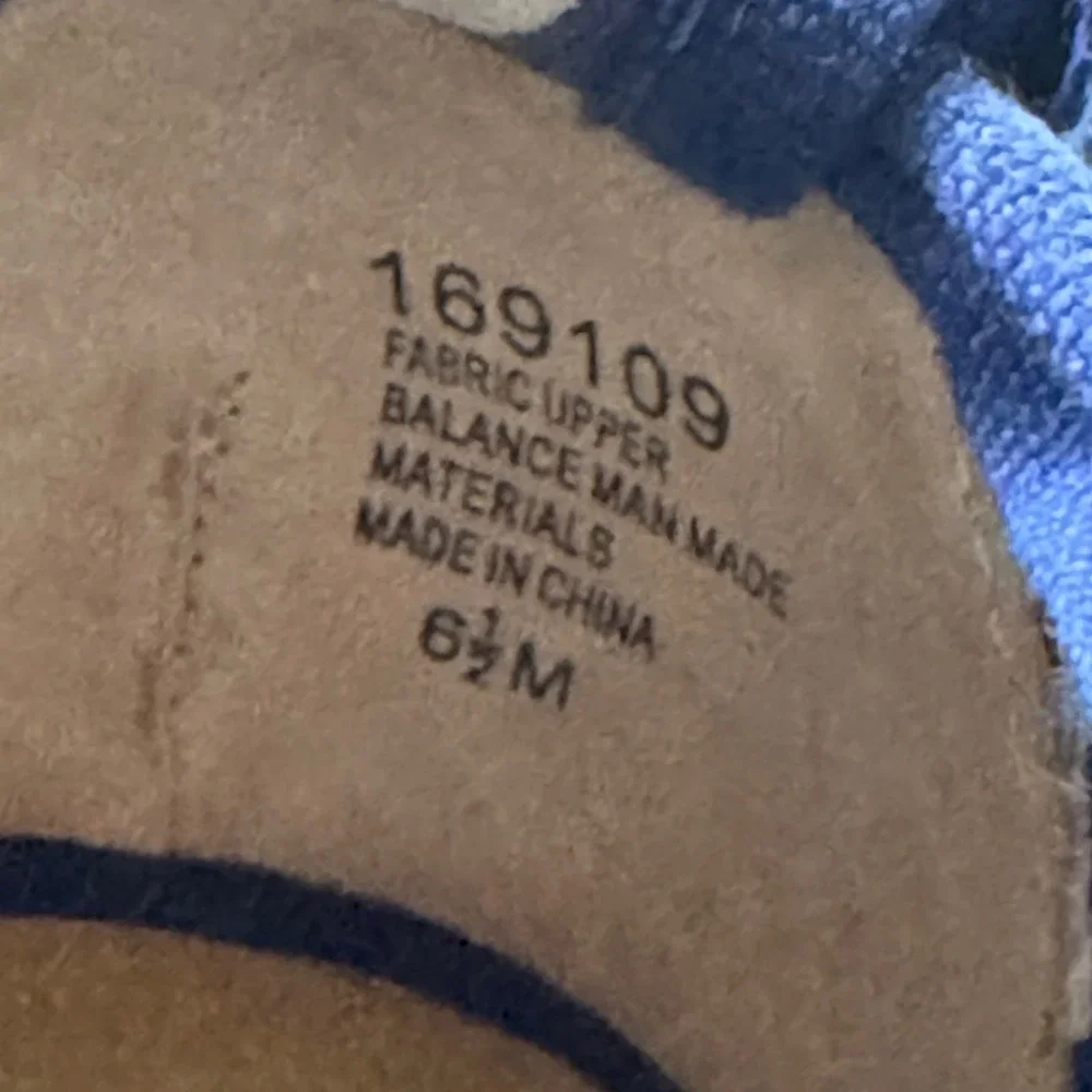 Theme Zebra Print Espadrille Wedge Sandals Blue White Ankle Tie 6.5M 169109‎
